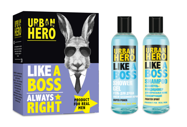 URBAN HERO Подарочный набор «LIKE A BOSS» на сайте российского производителя Русская Косметика.