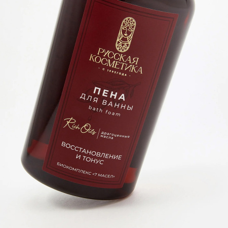 Русская Косметика Пена для ванны "ВОССТАНОВЛЕНИЕ И ТОНУС", 600 мл в интернет-магазине российского производителя «Русская Косметика».