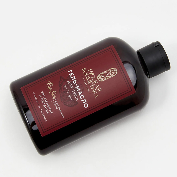 Русская Косметика Гель-масло для душа oil-in-gel "УВЛАЖНЕНИЕ И ПИТАНИЕ", 400 мл в интернет-магазине «Русская Косметика».