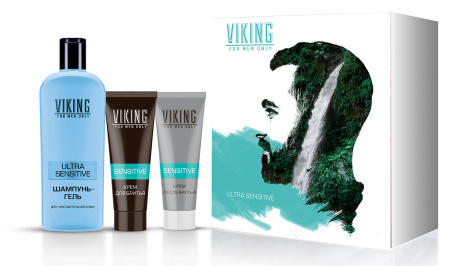 VIKING Подарочный набор «Ultra Sensitive» на сайте российского производителя косметики.