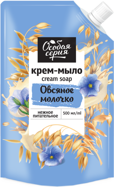 Особая серия Крем-мыло Овсяное молочко, 500 мл Особая серия Крем-мыло Овсяное молочко, 500 мл