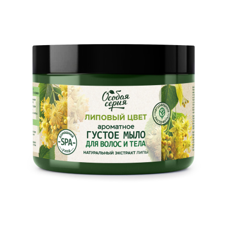 Особая серия Густое мыло для волос и тела «Липовый цвет», 500 мл в интернет-магазине российского производителя «Русская Косметика».