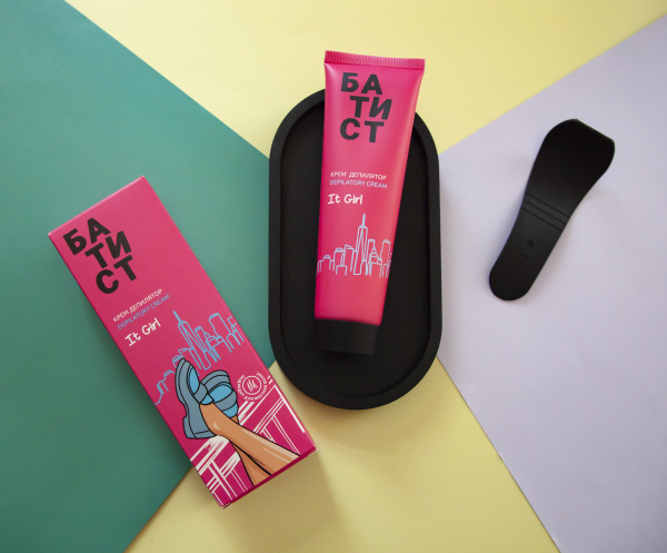 Батист Крем депилятор «IT girl», 100 мл в интернет-магазине «Русская Косметика».