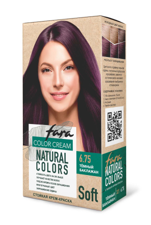 Купить Fara Стойкая крем-краска для волос Natural Colors Soft 321 - Темный баклажан 6.75 в интернет-магазине производителя краски для волос «Русская Косметика».