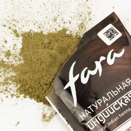 FARA Индийская хна для окрашивания волос, тон «Горький шоколад», 25г