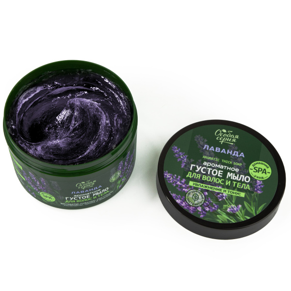 Особая серия Ароматное густое мыло для волос и тела "Лаванда, увлажнение и тонус", 500 мл Особая серия Ароматное густое мыло для волос и тела "Лаванда, увлажнение и тонус", 500 мл в интернет-магазине «Русская Косметика».