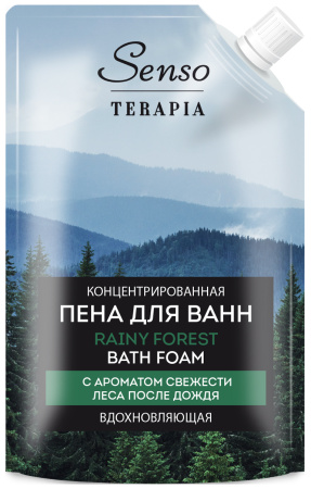 Senso Terapia Концентрированная пена для ванн RAINY FOREST Вдохновляющая, 500 мл в интернет-магазине российского производителя «Русская Косметика».