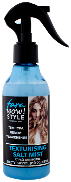 Fara Wow Style Спрей для волос Текстурирующий солевой, 200 мл Fara Wow Style Спрей для волос Текстурирующий солевой, 200 мл на сайте российского производителя ООО Русская Косметика".