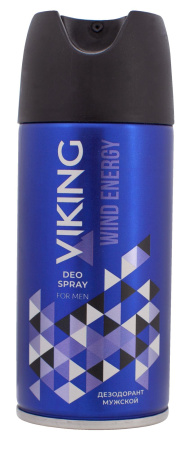 VIKING Дезодорант-спрей для мужчин "WIND ENERGY", 150 мл на официальном сайте российского производителя Русская Косметика.