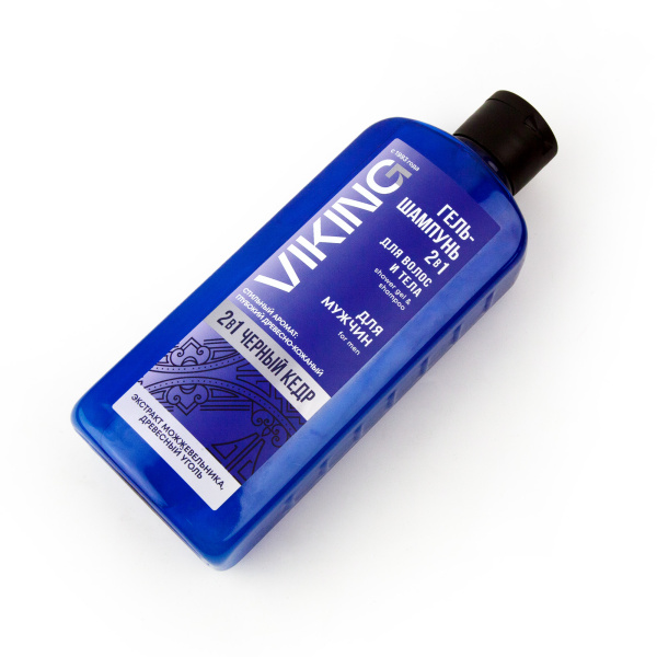 Гель-шампунь для волос и тела 2 в 1 "Черный Кедр", 400 мл  на сайте российского производителя Русская Косметика.