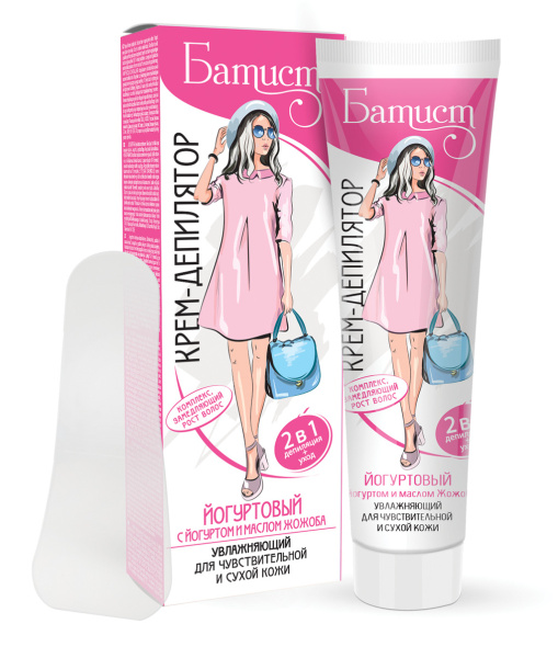 Батист Крем-депилятор «Йогуртовый», 100 мл