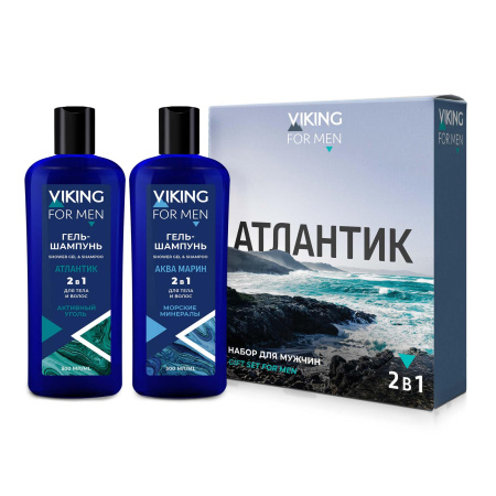 VIKING Подарочный набор для мужчин «АТЛАНТИК» на официальном сайте «Русская Косметика».