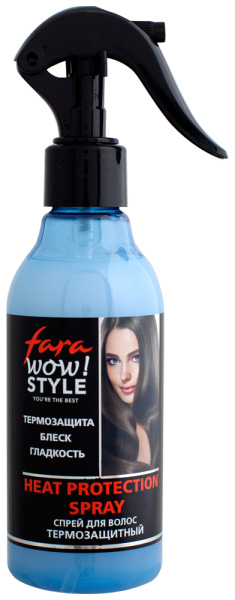 Fara Wow Style Спрей для волос Термозащитный, 200 мл Fara Wow Style Спрей для волос Термозащитный, 200 мл на сайте российского производителя ООО Русская Косметика".