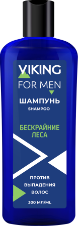 Viking Шампунь против выпадения волос Бескрайние леса, 300 мл на официальном сайте российского производителя Русская Косметика.